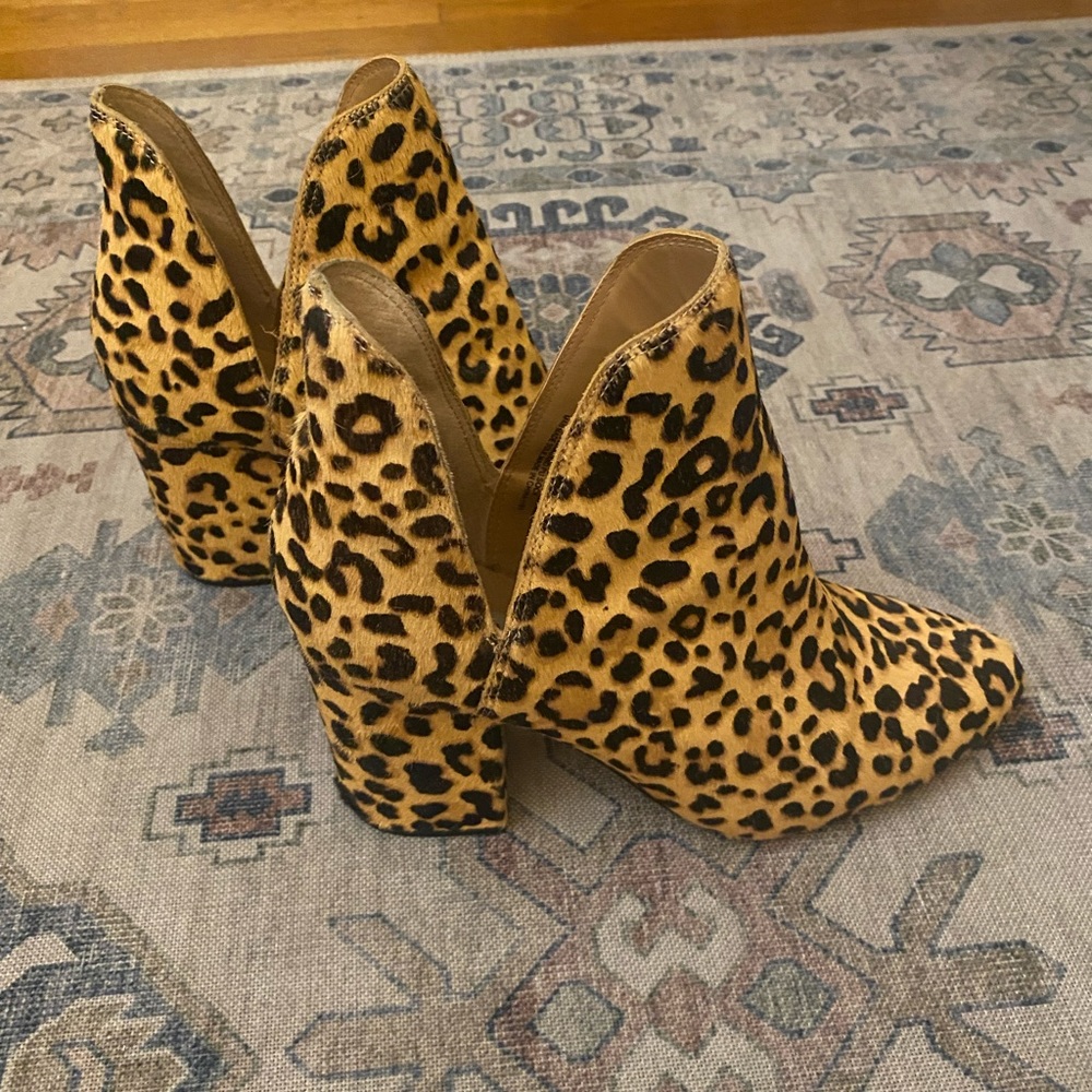 cheetah booties